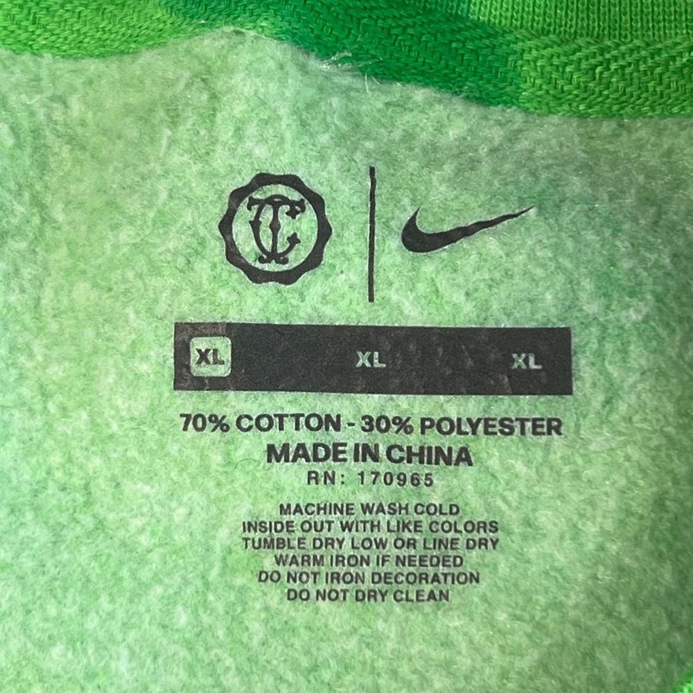 Nike Grateful Duck Tie Dye Crewneck Sweatshirt XL Oregon Ducks Grateful Dead - Picture 3 of 7